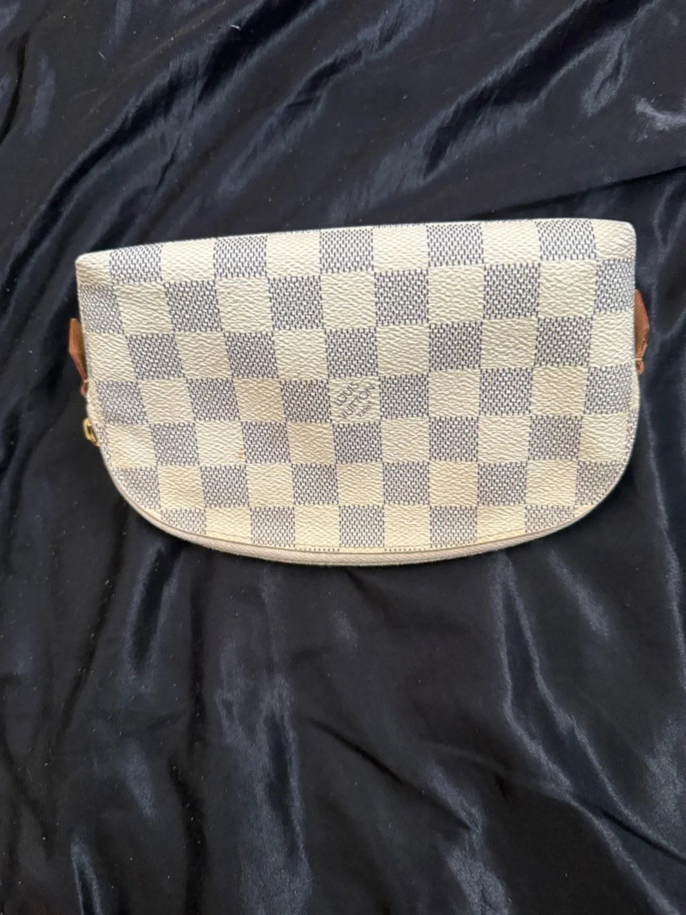 Authentic Louis Vuitton Azur Damier Cosmetic Pouch PM